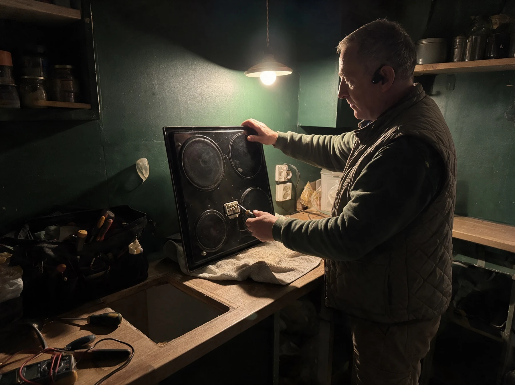 Kerámia főzőlap javítás a helyszínen